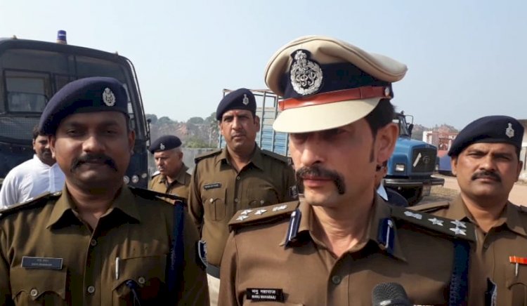शेखपुरा पुलिस लाइन और पुलिस  कार्यालय का डीआईजी ने किया निरीक्षण 