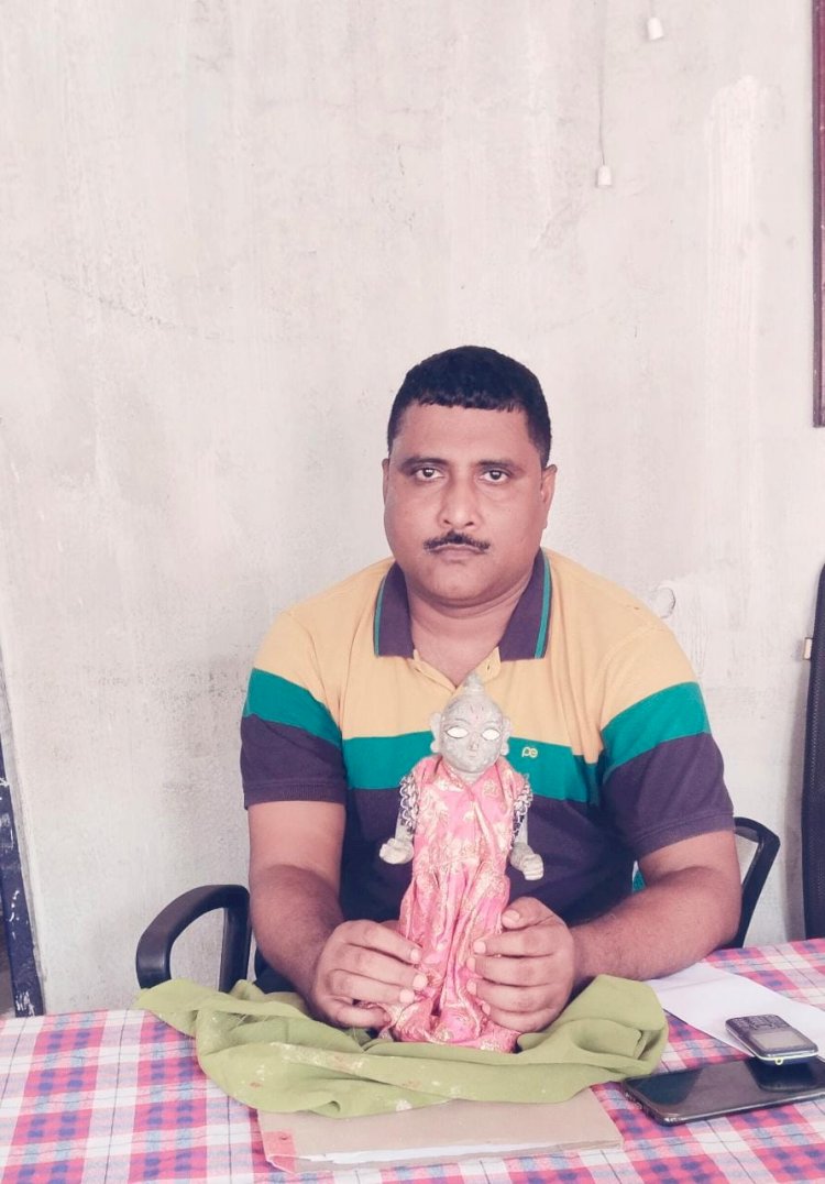 रामनगर मंदिर से चोरी हुई मूर्ति को पुलिस ने किया बरामद