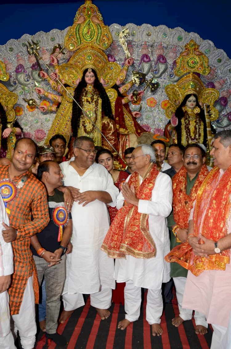 राज्य की सुख, शांति एवं समृद्धि के लिए मुख्यमंत्री ने माँ दुर्गा की पूजा अर्चना की
