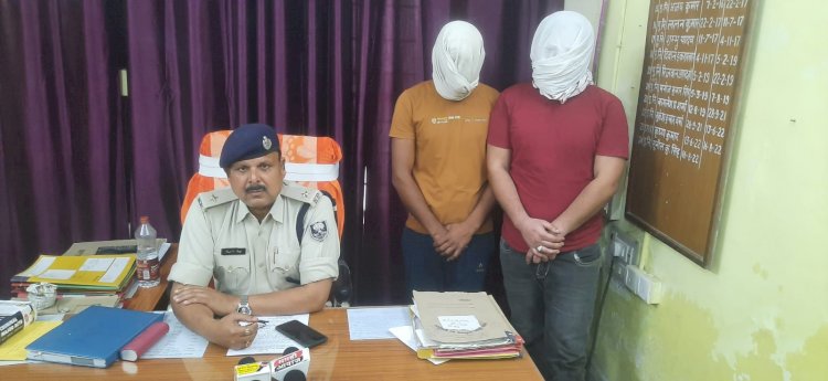 बख्तियारपुर पुलिस ने किया 3772 लीटर शराब से भरा कंटेनर किया बरामद,दो गिरफ्तार