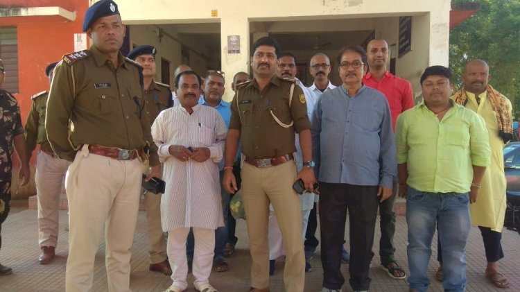 महापर्व छठ के मद्देनजर आरपीएफ बख्तियारपुर ने अथमलगोला स्टेशन परिसर में की शांति समिति की बैठक