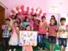 बाढ़ में बच्चों ने होली मिलन के मौके पर जमकर उड़ाए अबीर गुलाल