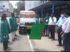 कला जत्था रथ को डीपीआरओ ने हरी झंडी दिखाकर किया रवाना ।