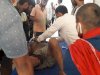 लापरवाही- बाढ के परसावां गावं में करंट लगने से दो युवक गंभीर रूप से जख्मी।