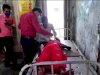अनियंत्रित पीकअप  की चपेट में आने से बाइक सवार महिला गिर कर बुरी तरह घायल।