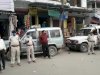 मास्क चेकिंग के दौरान मास्क नहीं पहनने वालों का काटा गया चालान।