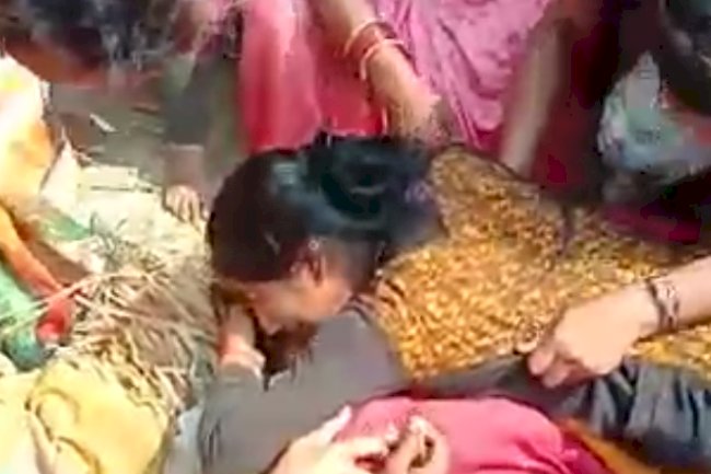 बाढ़ के परसावां में करंट लगने से एक किसान की मौत।