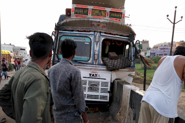पटना में बड़ा सड़क हादसा , 3 किलोमीटर में 7 जगह पर कई लोगो को ठोका ,ड्राइवर गिरफ्तार।