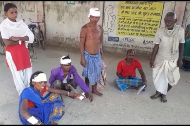 पुराने विवाद को लेकर दो पक्षो में जमकर हुई मारपीट, 5 घायल।