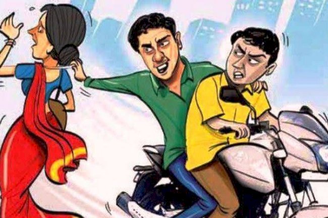 पटना के रामकृष्णानगर थाना क्षेत्र में ,झपट्टा गिरोह सक्रिऐ, महिला का छीना चैन।