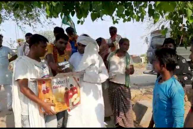 अरवल में भी मनाया गया राजद सुप्रीमो लालू प्रसाद यादव का 73वां जन्म दिवस।