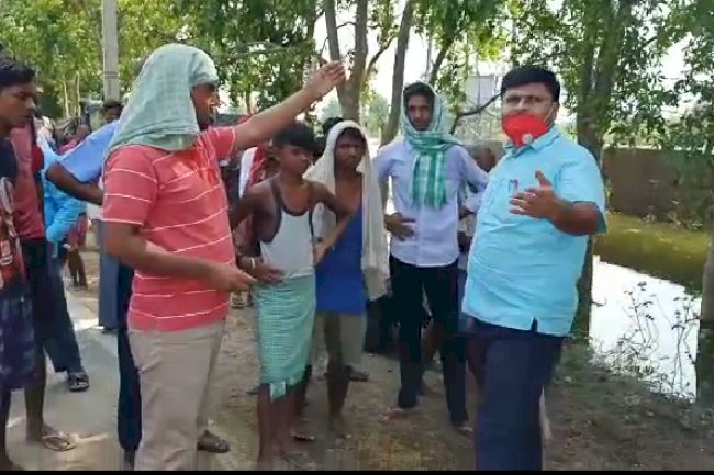 अपनी नाकामयाबी छुपाने के लिए BDO ने पत्रकार को धमकाते हुए खबर बनाने से रोका।।