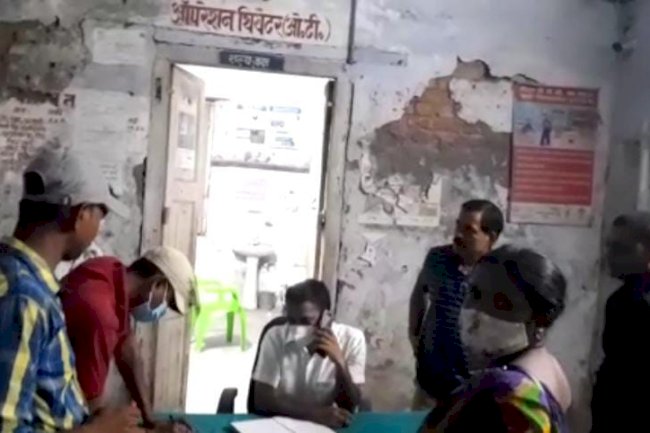 शराबी पति ने पत्नी को शराब पीकर  मारपीट कर किया घायल किया।