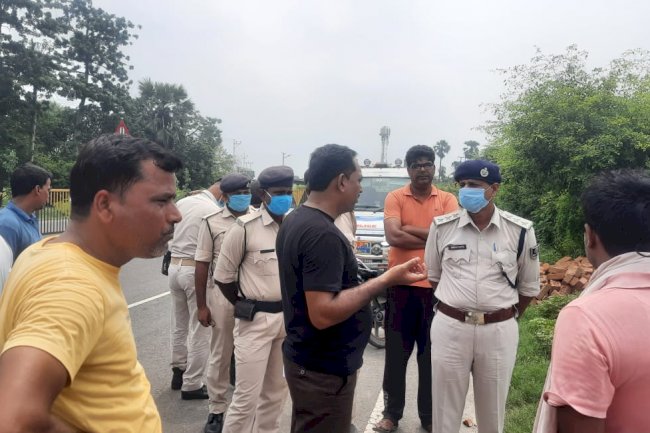 भूमि विवाद में दो पक्ष भिड़े,,फायरिंग से ग्रामीणों में दहशत।