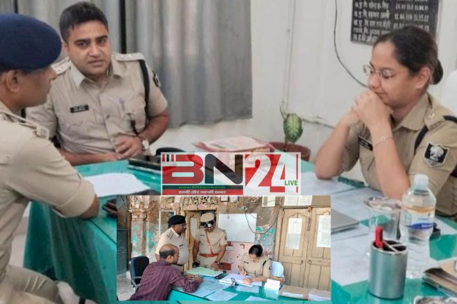 ​खुसरूपुर और बाढ़ थानों का एसपी (ग्रामीण) ने किया औचक निरीक्षण, लंबित कांडों के निष्पादन का निर्देश