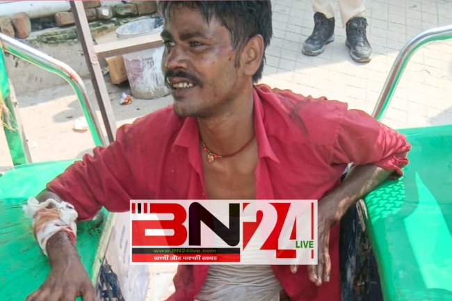 खुसरूपुर में ट्रेन से गिरकर युवक गंभीर रूप से घायल, दाहिना पैर कटा