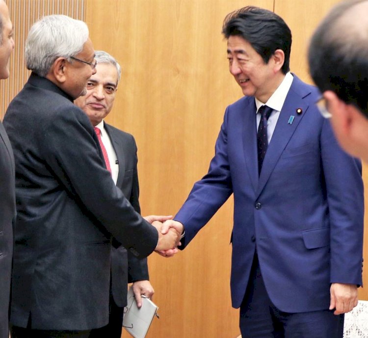 मुख्यमंत्री ने जापान के पूर्व प्रधानमंत्री शिंजो आबे के निधन पर गहरी शोक-संवेदना व्यक्त की