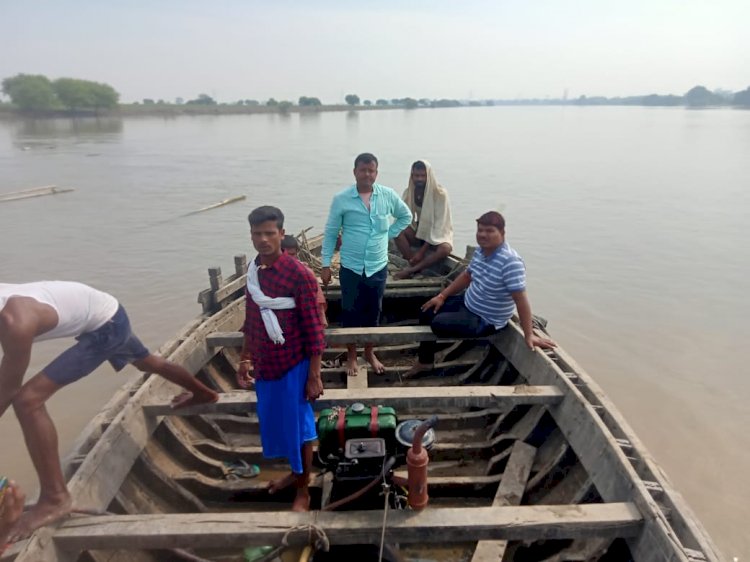 गंगा नदी पार करने के क्रम 08 भैसों की डूबने से मरी, सनहा दर्ज