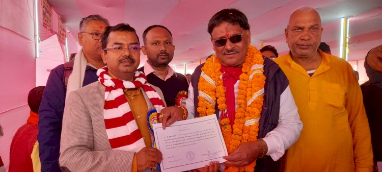 संजय कुमार उर्फ गाय माता चुने गए बाढ़ नगर परिषद के सभापति,उपमुख्य पार्षद पद पर लीला देवी का हुआ चुनाव