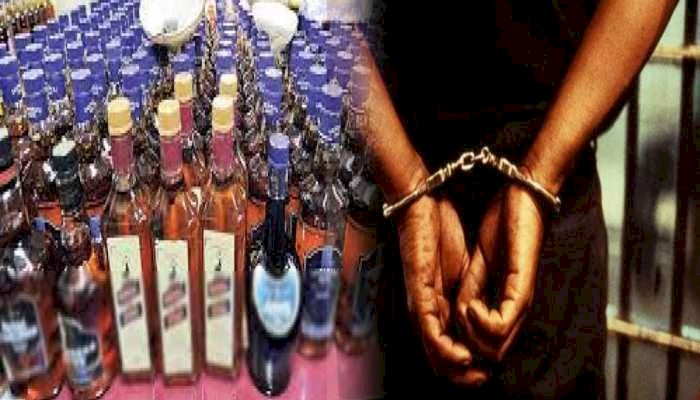 पुलिस ने 27 लीटर अंग्रेजी शराब के साथ 03 युवको को किया गिरफ्तार