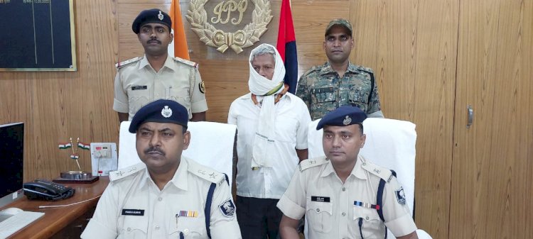 लखीसराय पुलिस ने हार्डकोर नक्सली सीताराम कोड़ा को किया गिरफ्तार