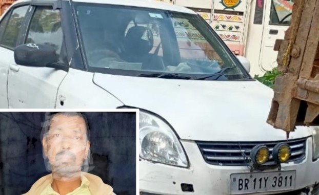 पुलिस की तत्त्परता से चोरी की स्विफ्ट कार के साथ एक व्यक्ति गिरफ्तार