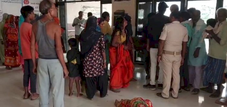 धान रोपने की मजदूरी मांगने गई महिला मजदूर से हुए विवाद में सर पर प्रहार कर की हत्या
