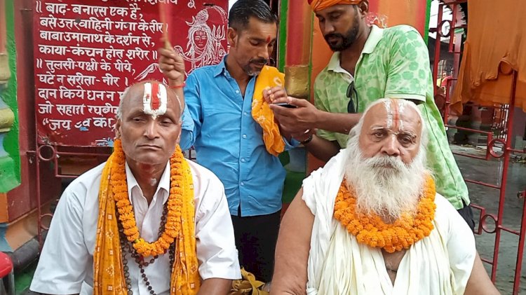 नौ दिवसीय विष्णु महायज्ञ को लेकर भव्य कलश यात्रा,उमड़ा जनसैलाब